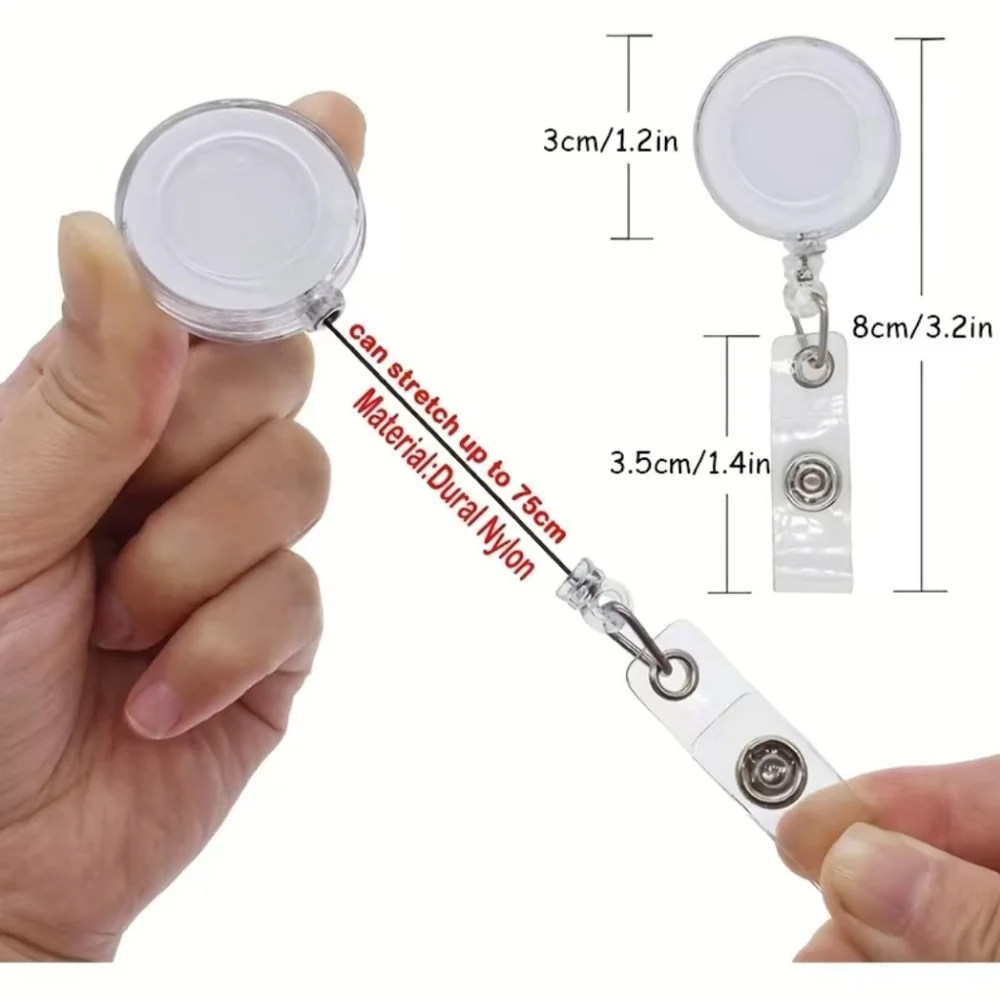 New Nurse Retractable Badge Reel Holder